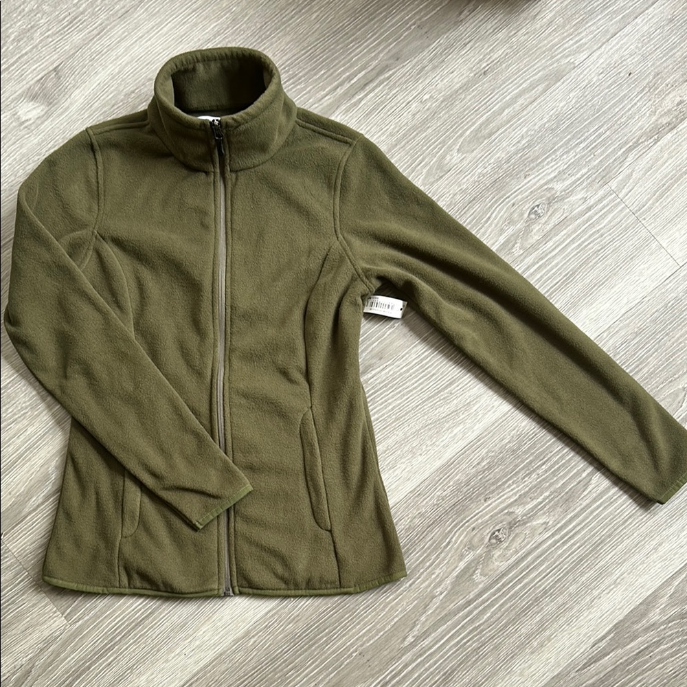 NWT Green Fleece Jacket